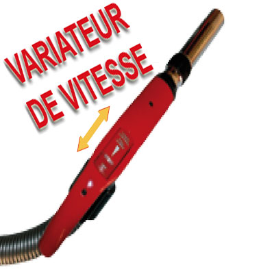 Flexible de 9 m à variateur de vitesse