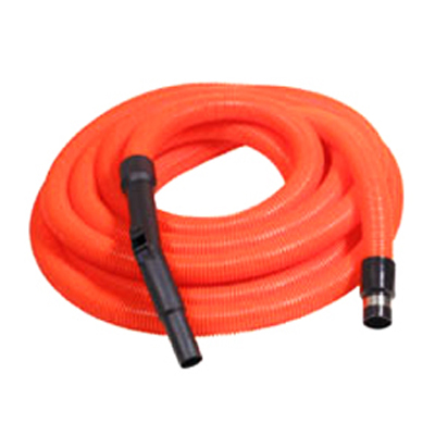 Flexible aspiration centralisée garage orange de 12 m