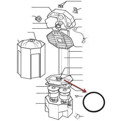 Joint Capot Moteur pour centrales ALDES