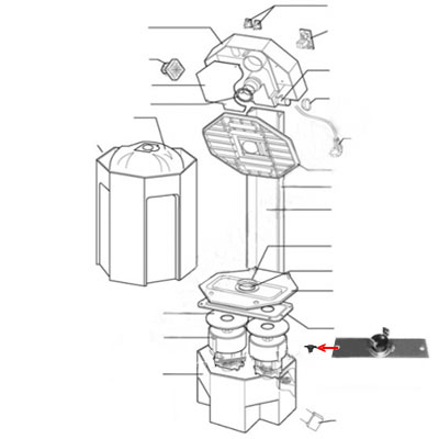 Thermostat de sécurité et / ou raccordement moteurs pour centrale Confort Energy Family, ALDES 11070702