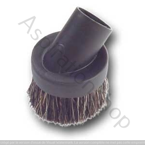 Brosse ronde en crin pour aspirateur - Diametre 32mm