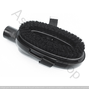 Brosse aspirateur en crin pour poils animaux