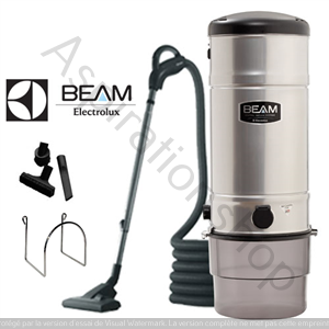 Pack Aspiration centralisée Beam Electrolux SC3500 + flexible inter on/off de 9m 