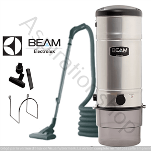 Pack Aspiration centralisée Beam Electrolux SC3500 + flexible standard de 9m 