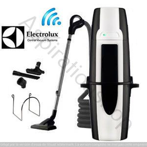 Aspirateur centralisé ZCV855 / ELUX910 Electrolux + flexible à commande radio de 9m