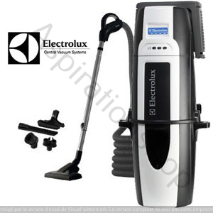 Pack Aspirateur centralisé ZCV875 Electrolux avec flexible interrupteur de 9m