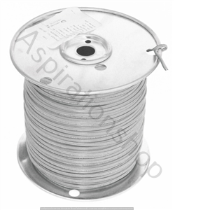 Fil basse tension blanc bobine de 100 m