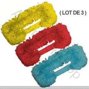 ( Lot de 3 ) Recharge pour Brosse vadrouille microfibre