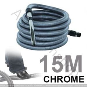 Flexible standard de 15m pour aspirateur central - METAL