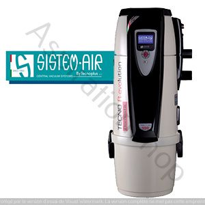Sistem Air - Aspiration centralisée TECNO R-EVOLUTION 350 - jusqu à 350m²